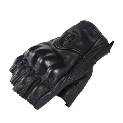 ICON Half Leather Gloves Protective Gear for Motorcycles